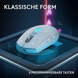 Logitech G305 X Superlight Weiss