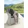 Destiny Sitzgruppe »MALAGA LUNA«, 6 Sessel, 1x Drehteller), (Set,19-tlg., 6xSessel, 1 Tisch Ø 150x75 cm), Aluminium, Polyrattan, weiß