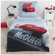 termana Cars Motiv Blau 135 x 200 cm + 80 x 80 cm