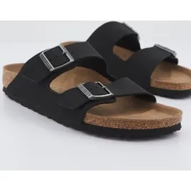 Birkenstock Arizona Birko-Flor Nubuk schmal schwarz 45
