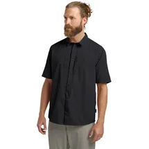 Jack Wolfskin Sierra Canyon Kurzarmhemd Schwarz L