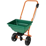 Tectake tectake® Streuwagen, 25 l, große Räder, 75 x 46 x 105 cm