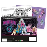 Monster High Skizzenbuch A4 40 St. blau