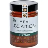 Helmos Griechischer Bio Kiefernhonig 450 g – Traditioneller Waldhonig, naturbelassen aus Griechenland