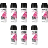 Axe Bodyspray Anarchy for Her Deo Deospray ohne Aluminiumsalze 8x 150ml Frauen Damen Deodorant mit 48 Stunden Schutz