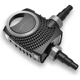 Wiltec SunSun, Brunnen / 50 W energiesparende Filterpumpe Bachlaufpumpe für Koiteiche, Umwälzpumpe, Skimmerpumpe, Gartenteichpumpe