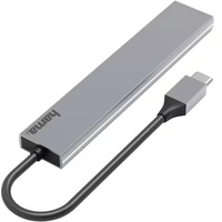 Hama USB-Hub, 4x USB-A 3.0, USB-C 3.0 [Stecker] (200101)
