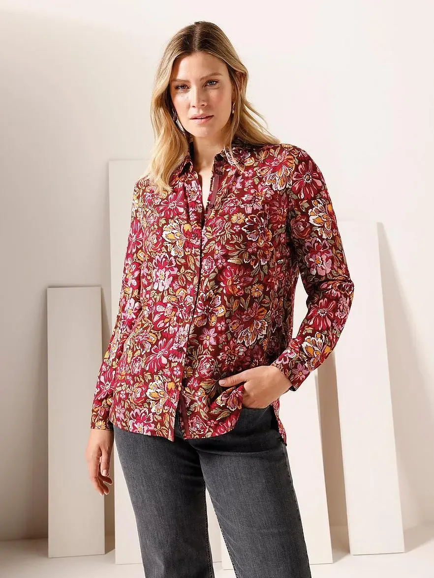 Bluse Anna Aura rot, 56