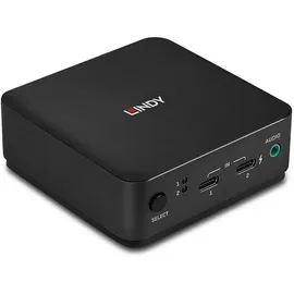 Lindy 2 Port Type C, DisplayPort 1.2 KVM Switch