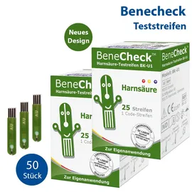 BENECHECK Teststreifen Harnsäure 50 St.