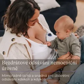 Lansinoh tragbare elektrische Milchpumpe – freihändig und leise abpumpen ohne Kabel & Schläuche – wiederaufladbarer Akku – einfache Bedienu...