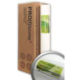 E-DELUX Profhome Renoviervlies 150 g Malervlies Vlies glatte überstreichbare reißfeste Vliestapete weiß 1 Kart. 4 Rollen 75 qm