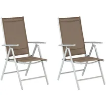 Merxx Amalfi Klappsessel 57 x 65 x 108 cm taupe
