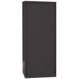 Bisley Rollladenschrank Rollladenschrank EuroTambour in Schwarz - Maße: H 198 x B 80 x T 43 cm schwarz