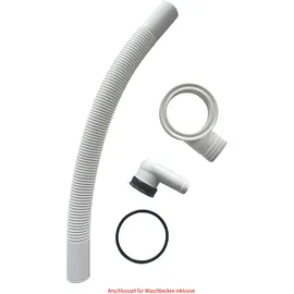 WELLTIME »ELDA«, (Komplett-Set, 5 St.), Waschtisch inkl. Waschbecken, Hochschrank, Badschrank und Spiegel