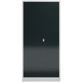 Classix Stahlschrank X-530368 anthrazit, lichtgrau 92,0 x 60,0 x 194,5 cm, aufgebaut