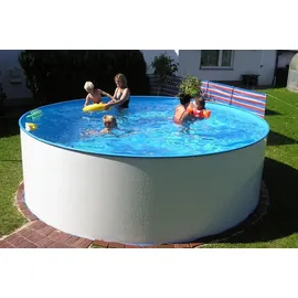 Planet Pool Stahlwandpool rund 450 x 120 cm inkl. Sandfilteranlage