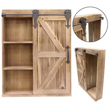 MuCoLa Wandboard 60 x 20 x 15 cm Braun