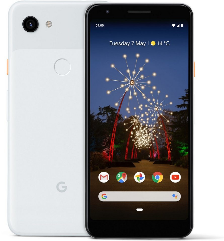Google Pixel 3a XL G020B 64GB Clearly White Android 12 Smartphone (15,24 cm/6 Zoll, 64 GB Speicherplatz, 12,2 MP Kamera, Android 12) weiß