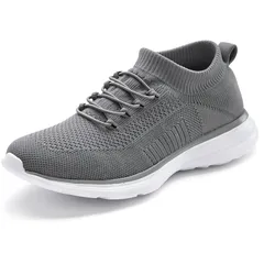 Sneaker LASCANA "Slipper, Halbschuh, ultraleicht und bequem", Damen, Gr. 39, grau, Obermaterial: 100% Textilmaterial. Futter: 100% Textilmaterial. Decksohle: 100% Textilmaterial. Laufsohle: 100% Synthetik, unifarben, sportlich, Schuhe Slip-on-Sneaker, Slipper, Halbschuh, ultraleicht und bequem zum Reinschlüpfen VEGAN