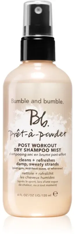 Bumble and bumble Pret-À-Powder Post Workout Dry Shampoo Mist erfrischendes trockenes Shampoo im Spray 120 ml