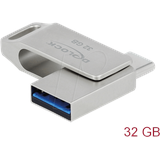 DELOCK 54074 - USB-Stick, USB 3.2, 32 GB, USB-C/USB-A