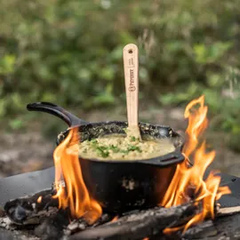 Petromax Grillspachtel 32 cm Holz braun