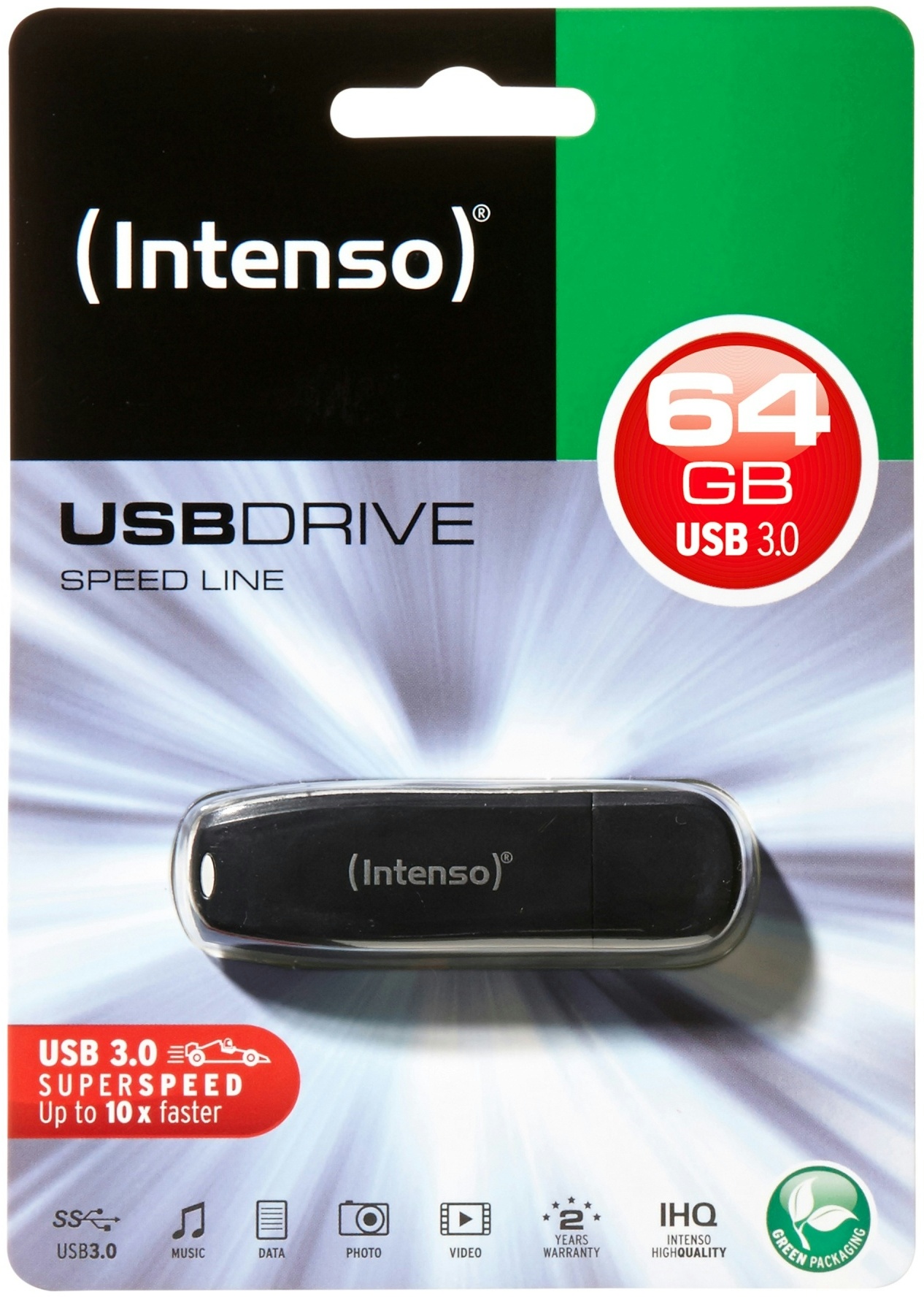 Intenso USB-Stick Speed Line 64 GB USB Drive 3.0