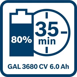 Bosch GBA 36 V Li-Ion 6,0 Ah 1600A00L1M