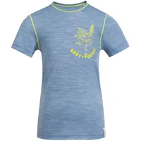 Jack Wolfskin Merino Graphic T K T-Shirt, elemental blue 152 cm