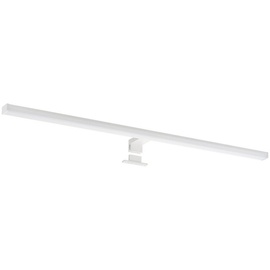 sebson SEBSON® LED Spiegelleuchte 90cm Bad IP44 - Aufbauleuchte + Klemmleuchte, neutralweiß 4000K 15W 1300lm Aluminium - Schminklicht, Spiegellampe Weiß 900x98x44mm