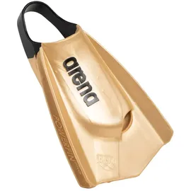 Arena Powerfin Pro II Schwimmflossen für Erwachsene, Flossen - Gold - 42-43