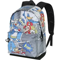 Karactermania Looney Tunes Batman Comic-FAN HS Rucksack 2.0, Knochen