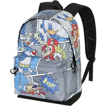 Karactermania Looney Tunes Batman Comic-FAN HS Rucksack 2.0, Knochen