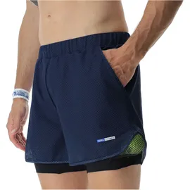 Uyn Padel Series OW 2in1 Padel Tennisshorts Herren A849 - dark blue/black L