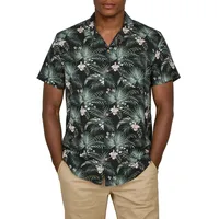 Riverso Hawaii Hemd Männer Kurzarm RIVMick Regular Fit Regular