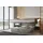 Trada Bond Boxspringbett 180 x 200 mit Bettkasten mit Matratze Grau