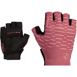Ziener Cammi Fahrrad/Mountainbike/Radsport-Handschuhe | Kurzfinger - atmungsaktiv,dämpfend, pink dust, 8
