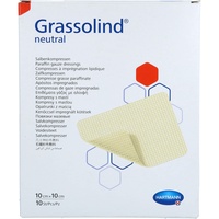 Fd Pharma GmbH GRASSOLIND Salbenkompressen 10x10 cm steril
