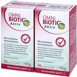 Allergosan Omni Biotic Aktiv Pulver 2 x 60 g