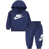 Nike Jogginganzug NIKE SPORTSWEAR Gr. 86 (18), blau (midnight navy) Kinder Sportanzüge mit Kapuze