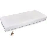 PROCAVE wasserdichtes Spannbettlaken in weiß, atmungsaktiv und abwischbar, pflegeleichter Matratzenschoner, Made in Germany, in 180x200 cm