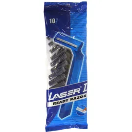 padu 40 Stück Laser II Einwegrasierer mit Doppelklinge