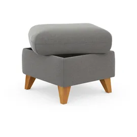 Home Affaire Polsterhocker Trelleborg 58 x 48 x 58 cm Grau