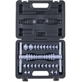 Vevor Lagerpressen Set 25 tlg. Lagerlaufring Dichtungstreiber Satz mit Buchsen und Schraubenschlüsseln, Buchsentreiber Werkzeugsatz, zum Entfernen und Installieren aus Aluminiumlegierung mit Koffer