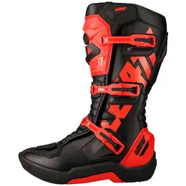 Leatt 3.5 Stiefel - Rot/Schwarz - 7 US