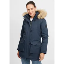Oxmo Wintermantel OXActa in blau | XS