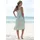 Beachtime Jerseykleid Sommerkleid Grün 36