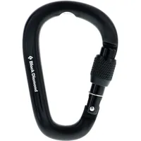 Black Diamond HMS-Karabiner Schwarz