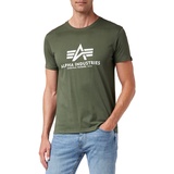 Alpha Industries Basic T-Shirt dunkelgrün